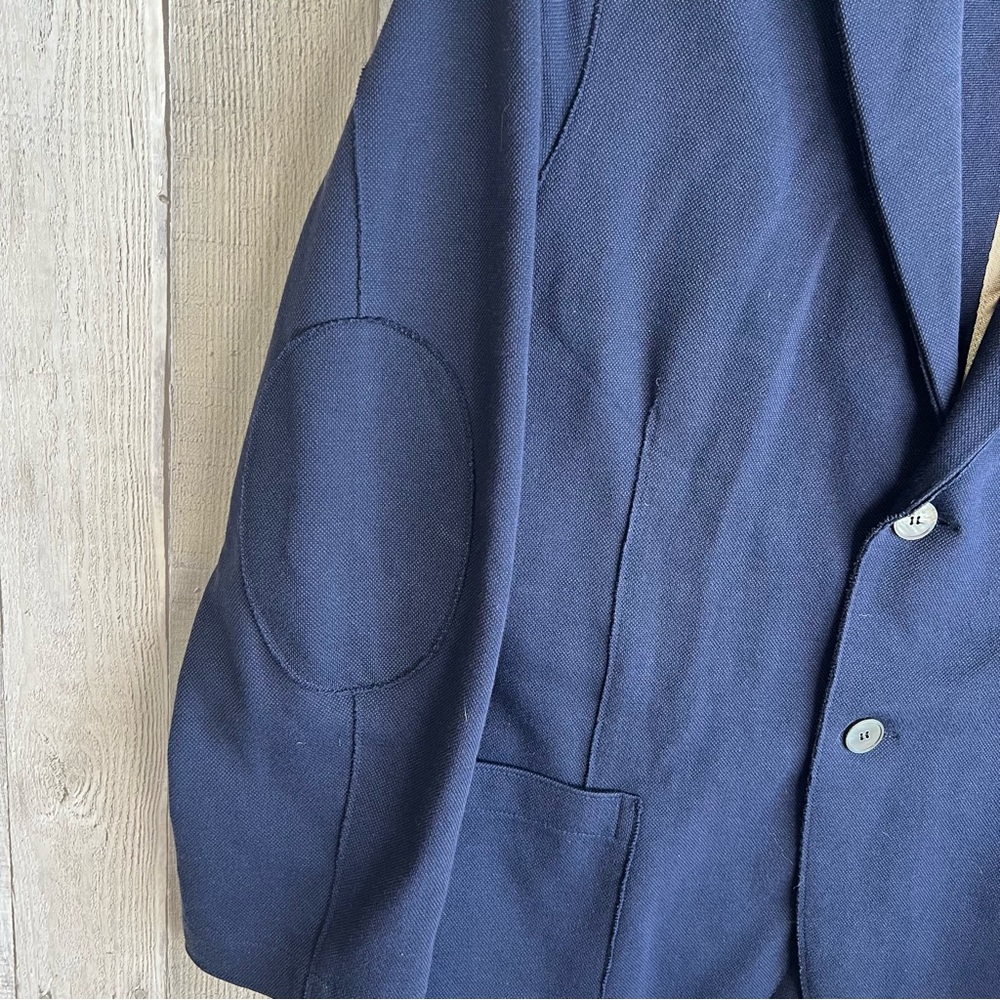 Harris Wharf London Men
Unconstructed Stretch Piquet Navy
Blazer Cotton Size 40 - Picture 3 of 7